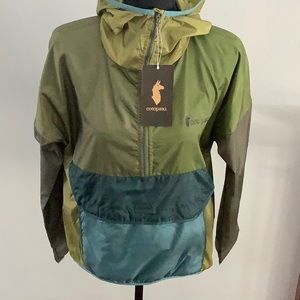 NWT Women’s S Cotopaxi Teca Windbreaker Half Zip.